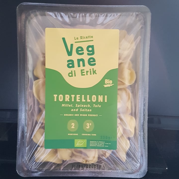 photo of Le Ricette Vegane di Erik Tortelloni miglio spinaci tofu e seitan shared by @babs73 on  28 Apr 2022 - review