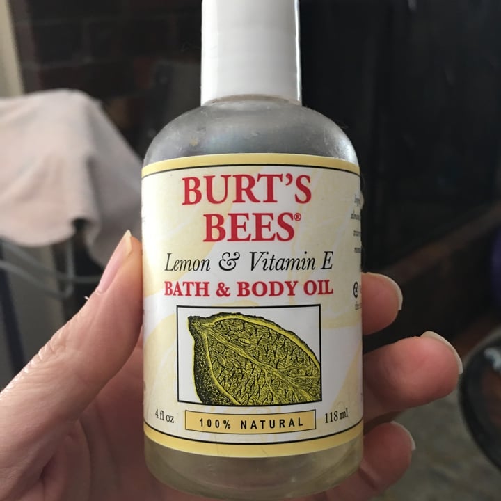 Burt’s Bees Lemon & Vitamin E Bath & Body Oil Review abillion