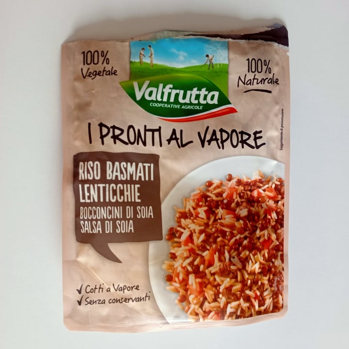 photo of Valfrutta I pronti al vapore riso basmati e lenticchie shared by @raffuz on  19 May 2022 - review