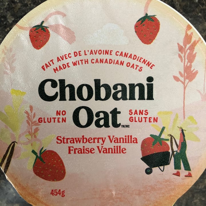 review photo of Chobani Oat-Based Strawberry Vanilla Yogurt shared by @lilakola on 10 Feb 2021 - review