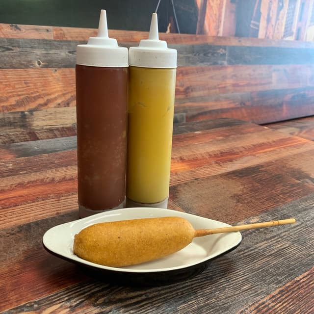 Foto do prato “Corn Dog”