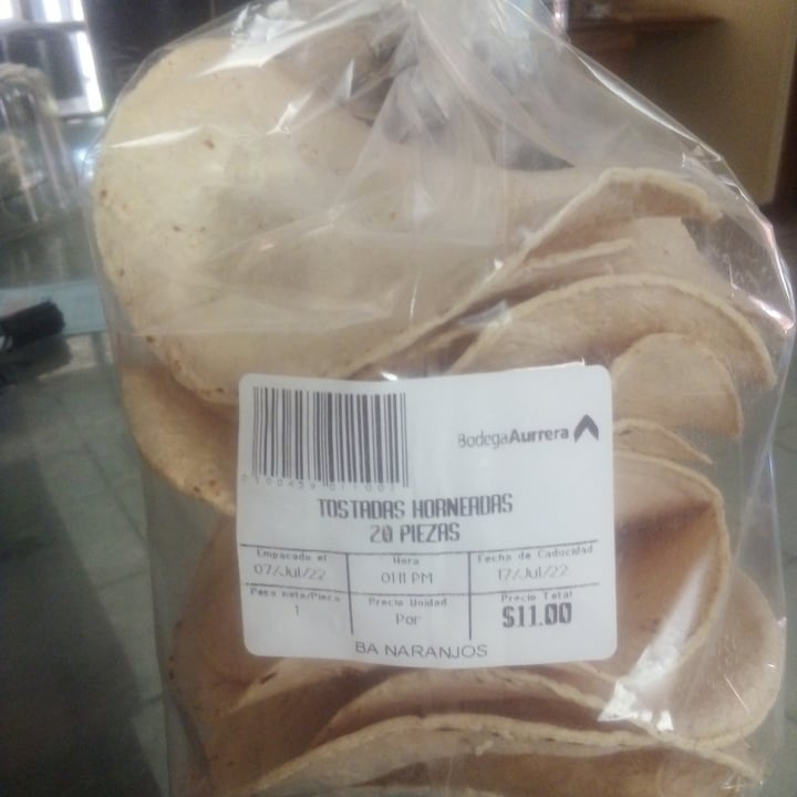 review photo of Aurrera Tostadas Horneadas shared by @ch19 on 11 Jul 2022 - review