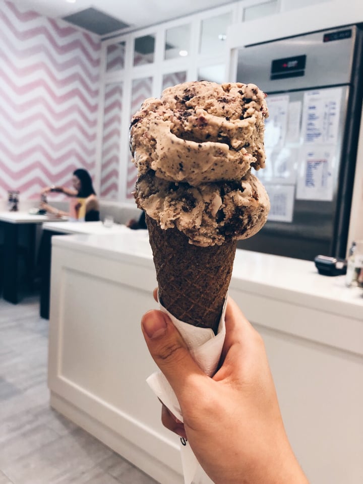 photo of Kind Kones Sticky Toffee in Gluten-Free Almond Cone shared by @consciouscookieee on  05 May 2019 - review