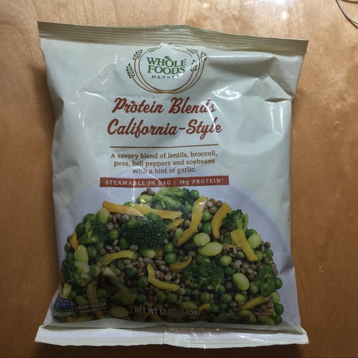 photo of Whole Foods Market Protein blends California style shared by @janetisvegan on  08 Aug 2021 - review