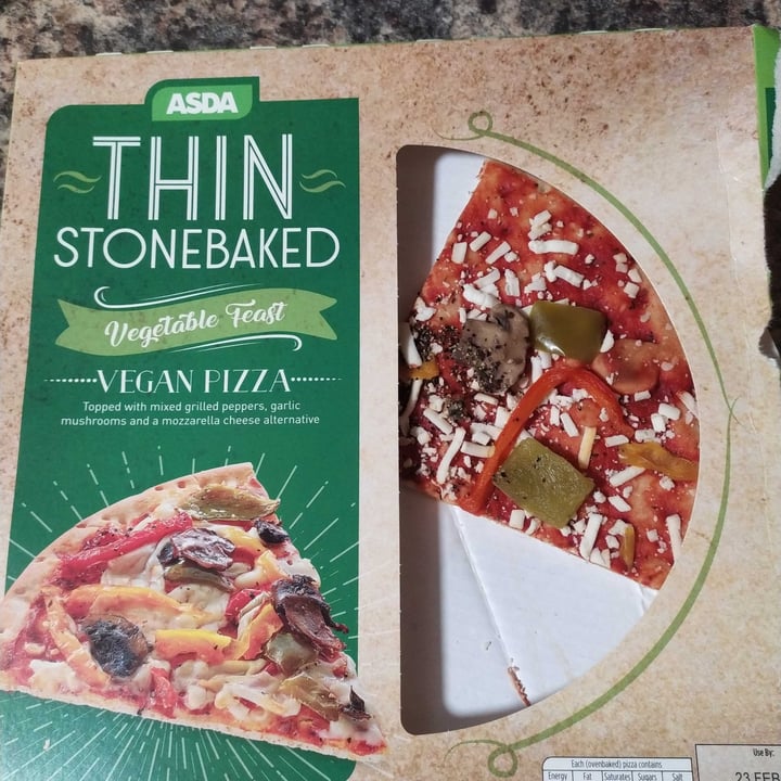 photo of ASDA Vegan pizza shared by @dotty on  17 Feb 2021 - review