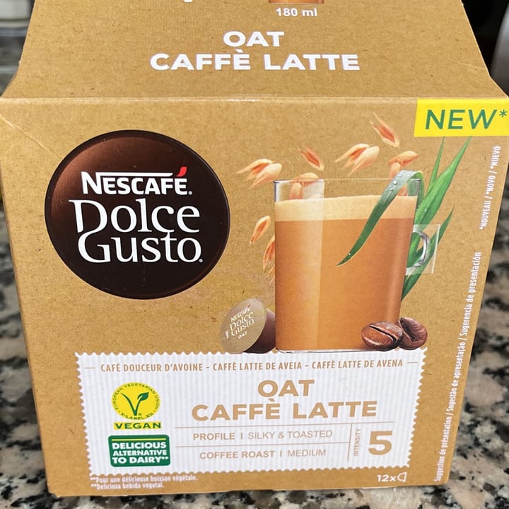 photo of Nescafè Dolce Gusto Oat Caffé Latte shared by @gabi1603 on  27 Feb 2022 - review