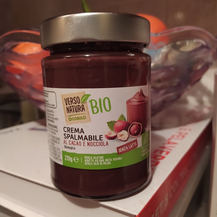 photo of Verso Natura Conad Veg Crema Spalmabile Al Cacao E Nocciola shared by @annasanta on  25 Jan 2022 - review