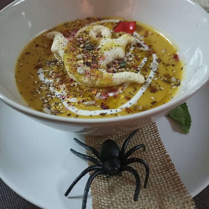 photo of El Invernadero Restaurante Crema del fantasma de la finca shared by @ineroux on  21 Nov 2022 - review