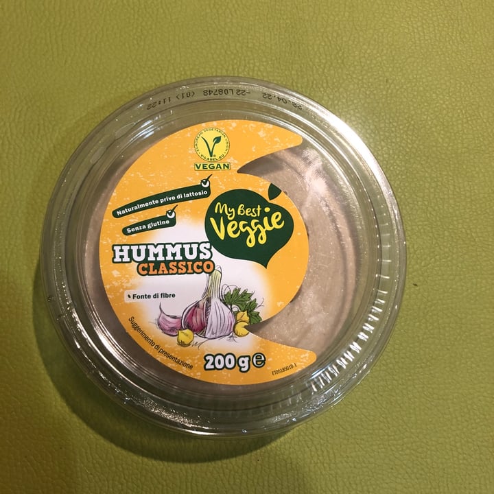 review photo of My Best Veggie Hummus classico shared by @fediliberti on 05 May 2022 - review