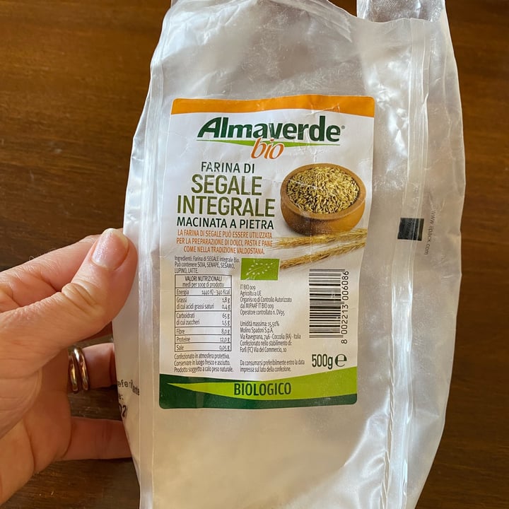 review photo of Almaverdebio Farina segale Integrale shared by @mailalongo on 28 Mar 2022 - review