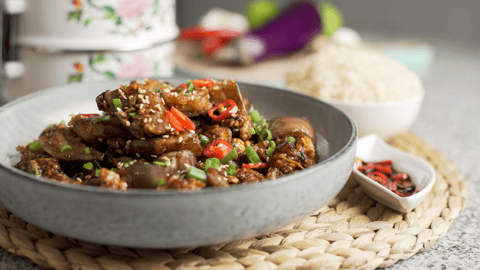 Spicy 'Fish' Fragrant Eggplant