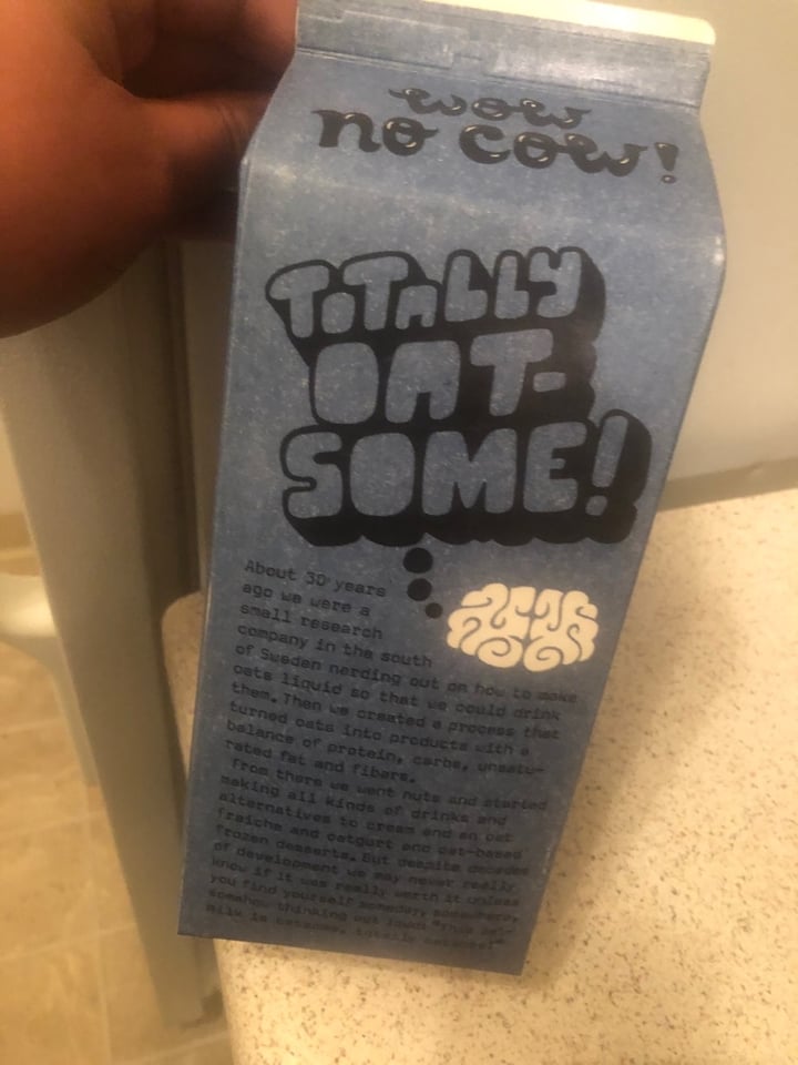 photo of Oatly Oat Drink shared by @piekna52 on  27 Oct 2019 - review