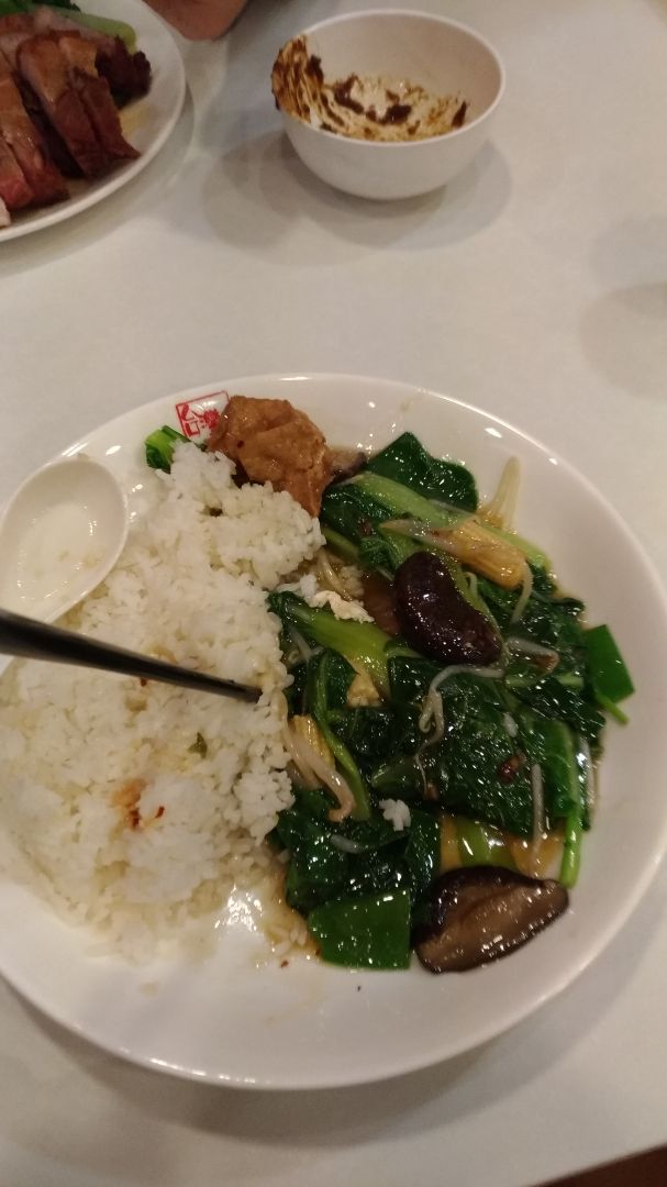 photo of Kingsfood Sunnybank Mixed vegetables and tofu with rice shared by @lattebinch on  09 Mar 2019 - review
