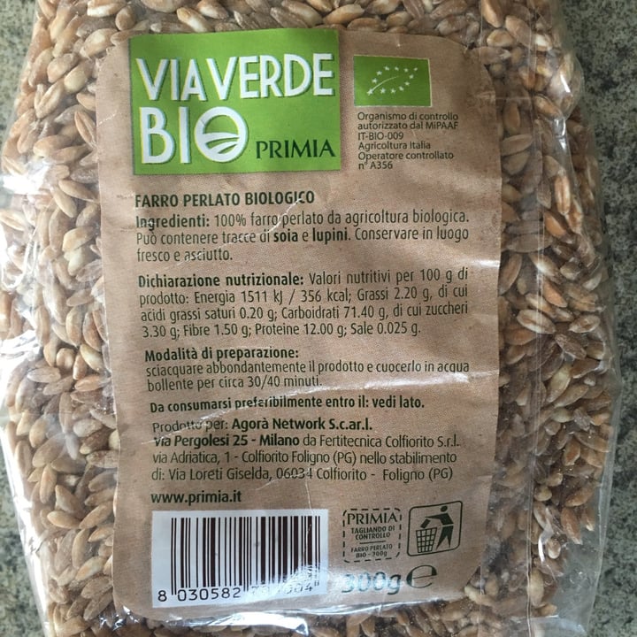 photo of Via Verde Bio Farro Perlato shared by @morganaaa on  24 Feb 2021 - review