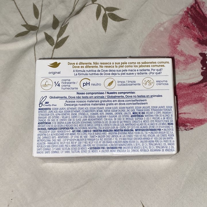 photo of Dove beauty bar con hidratación profunda shared by @majupuggina on  17 Oct 2022 - review