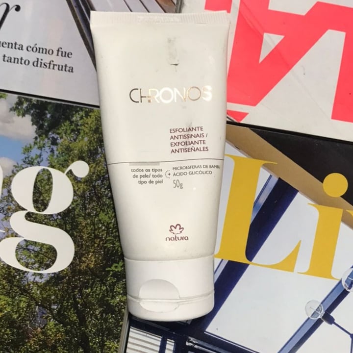 photo of Natura Chronos Exfoliante Antiseñales shared by @roxiescudero on  01 Oct 2022 - review