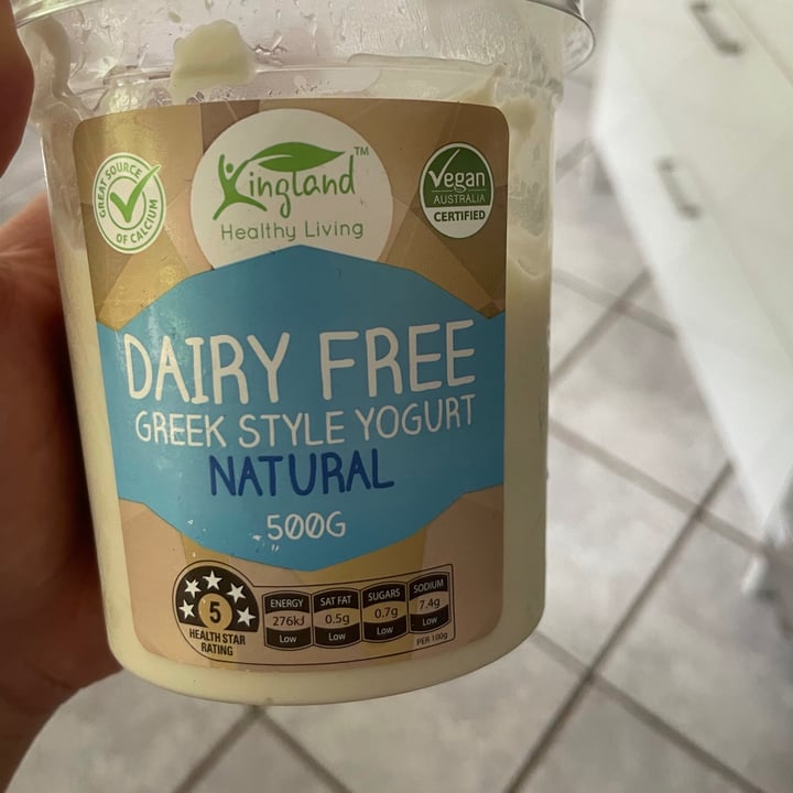 photo of Highland healthy living Dairy free natural Greek style yoghurt shared by @jasmano on  10 Jan 2022 - review