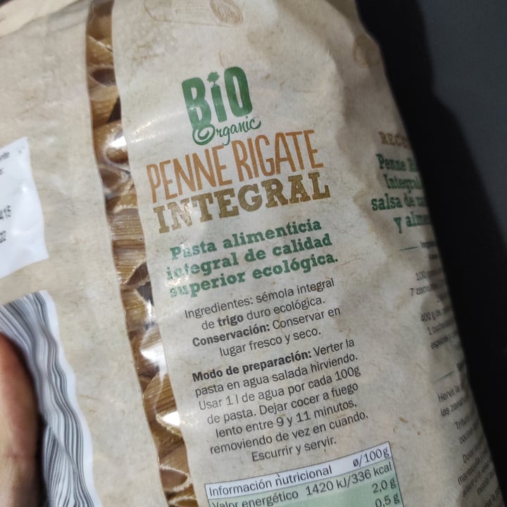 photo of Combino Bio Organic Penne Rigate Integral shared by @quetecoso on  16 Nov 2022 - review