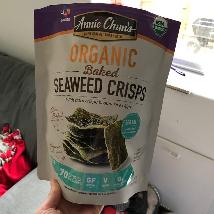 photo of Annie Chun's Baked Seaweed Crisps shared by @sheppsk on  21 Mar 2020 - review