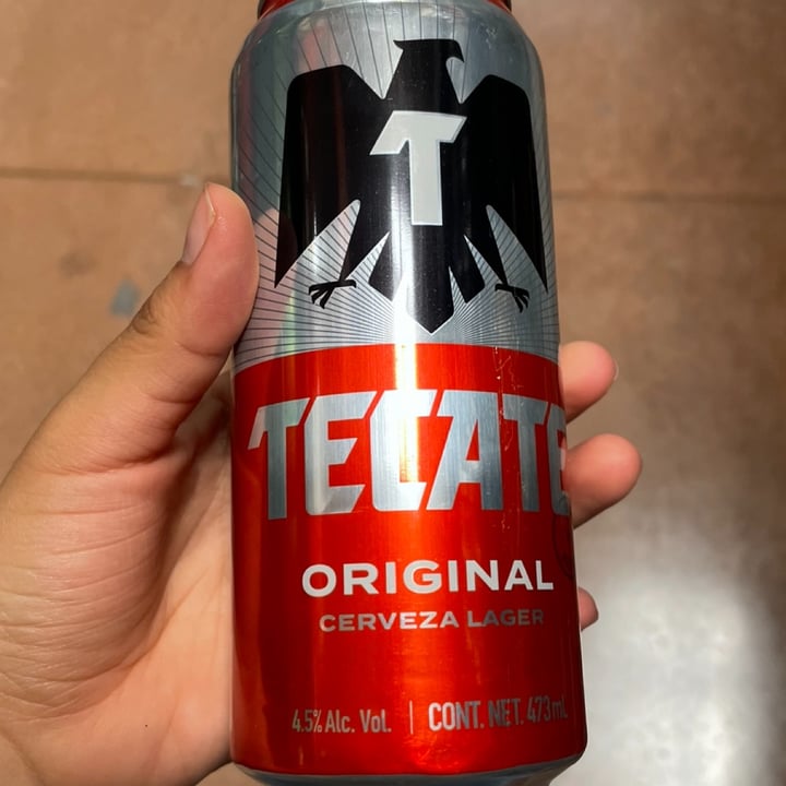 photo of Tecate Original shared by @veggieee on  16 Mar 2022 - review