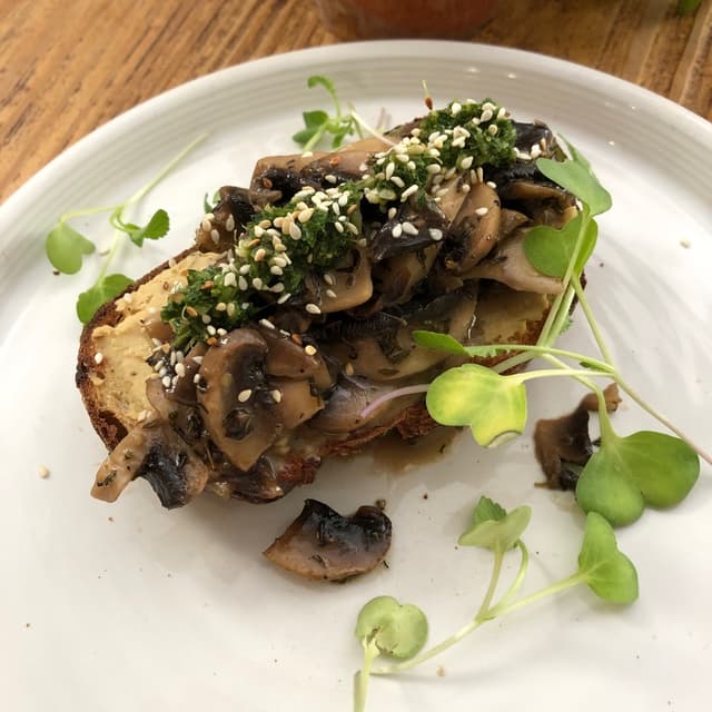 Photo of the dish “Creamy Mushroom Toast”