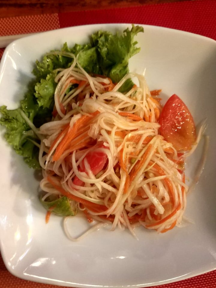 photo of Red Duck Restaurant papaya salad shared by @sophel on  05 Mar 2020 - review