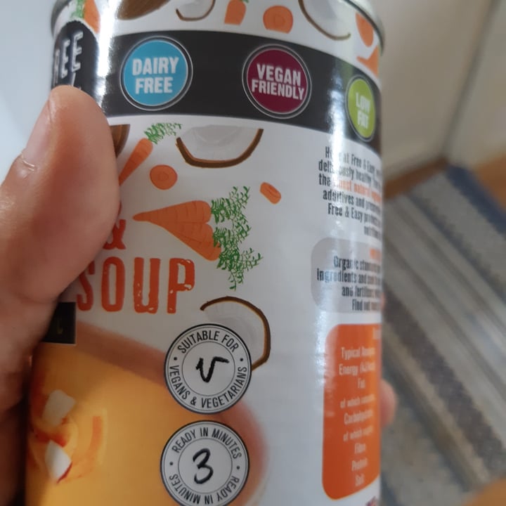 photo of Free and Easy Carrot And Coconut Soup shared by @carolicagigas on  01 Aug 2020 - review