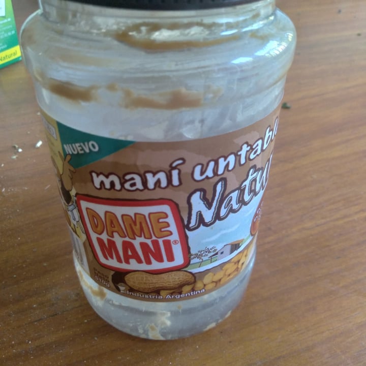 photo of Dame Mani Mantequilla De Maní Natural shared by @almizkle on  19 Dec 2021 - review