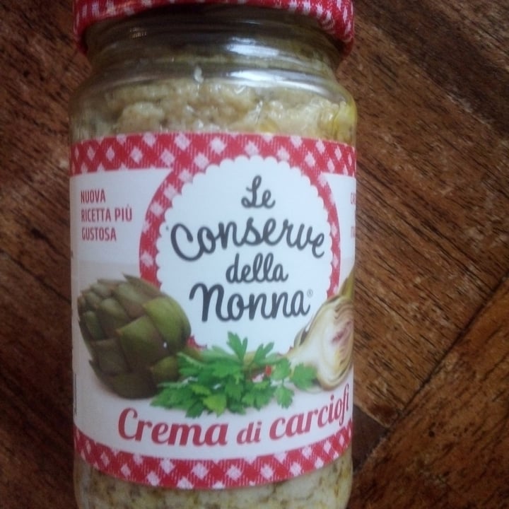 photo of Le conserve della nonna Crema di carciofi shared by @silviagianotti on  03 Apr 2022 - review