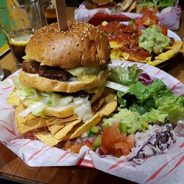photo of The Flying Duck Vegan big mc shared by @beccasaurus on  06 Apr 2021 - review