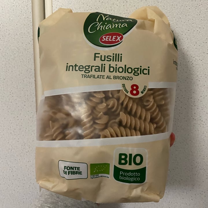 photo of Selex Fusilli integrali biologici shared by @chiarars on  12 Dec 2021 - review