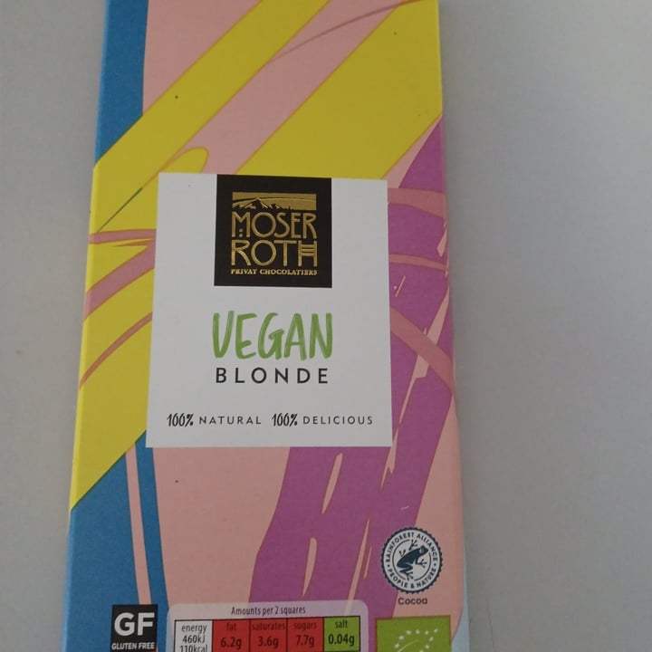review photo of Aldi foodie market Blonde vegan chocolate shared by @tinkx on 04 Mar 2022 - review