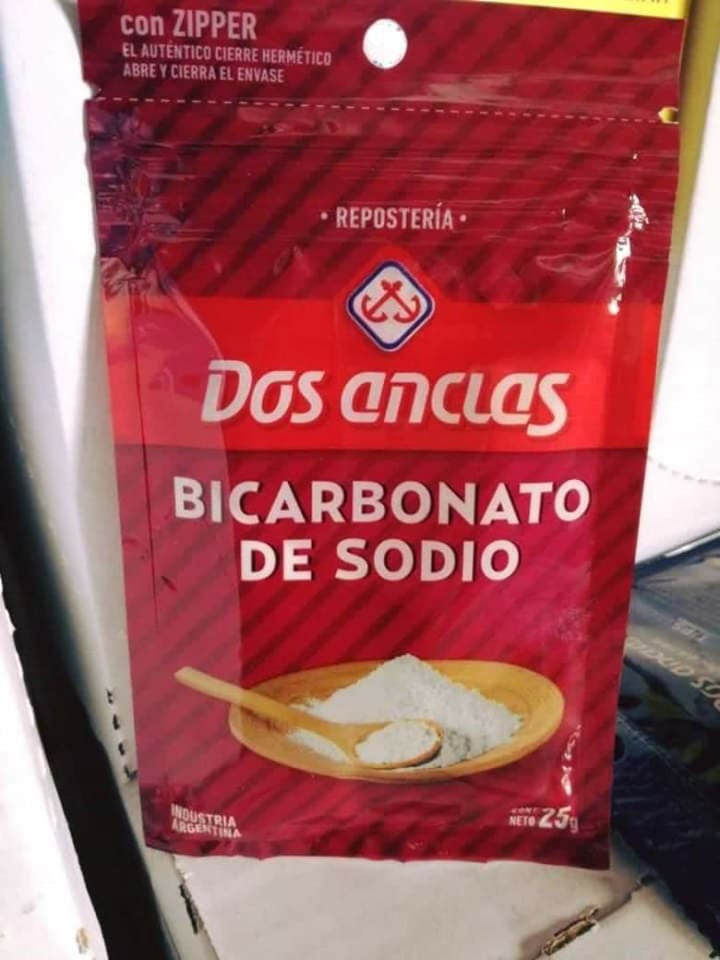 photo of Dos Anclas Bicarbonato de sodio shared by @nataliaaaa15 on  17 Apr 2020 - review