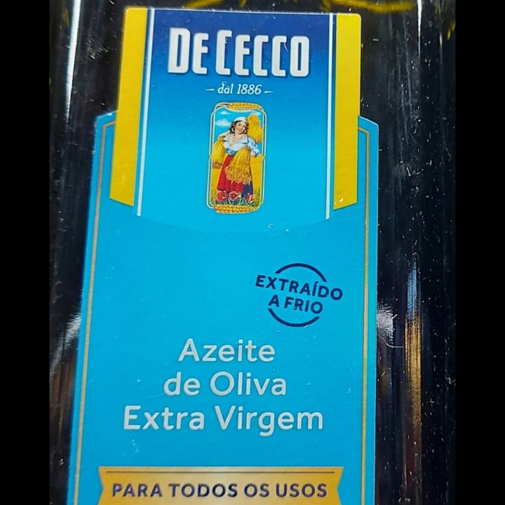 photo of De cecco Olio extravergine di oliva Classico shared by @thalytabastos on  10 May 2022 - review