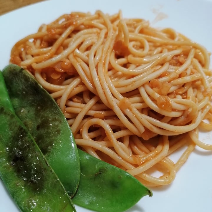 review photo of Marmitas caseiras vegan Bolonhesa lentilhas coral shared by @andreiia14 on 28 Apr 2021 - review