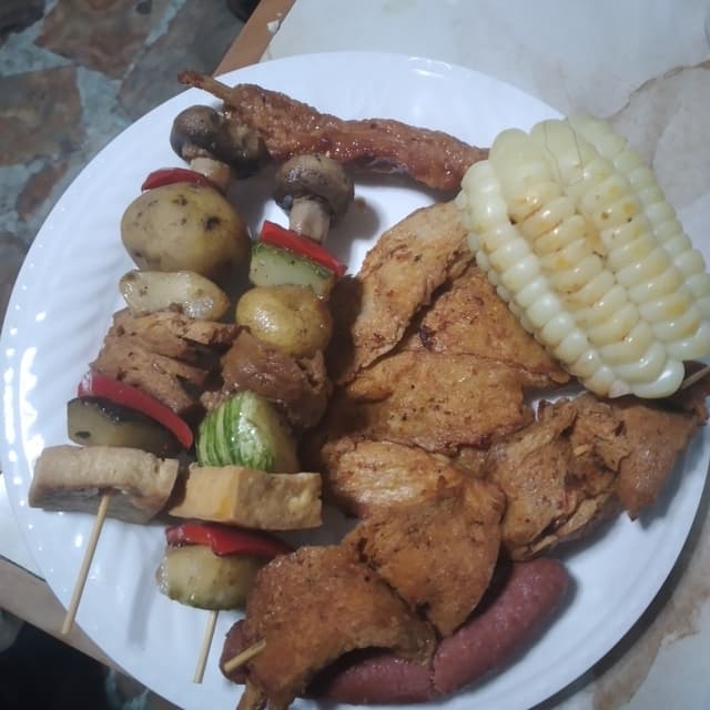 Foto del piatto “Barbacoa de Año Nuevo”