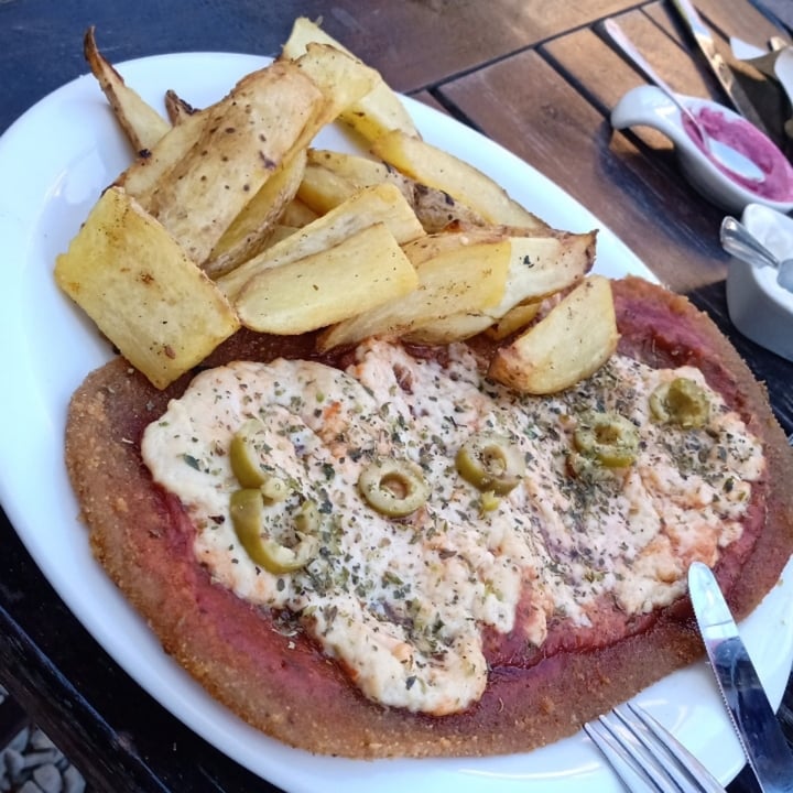 photo of Café Don Simón Milanesa Napolitana con Papafritas shared by @belu23carriso on  06 May 2021 - review