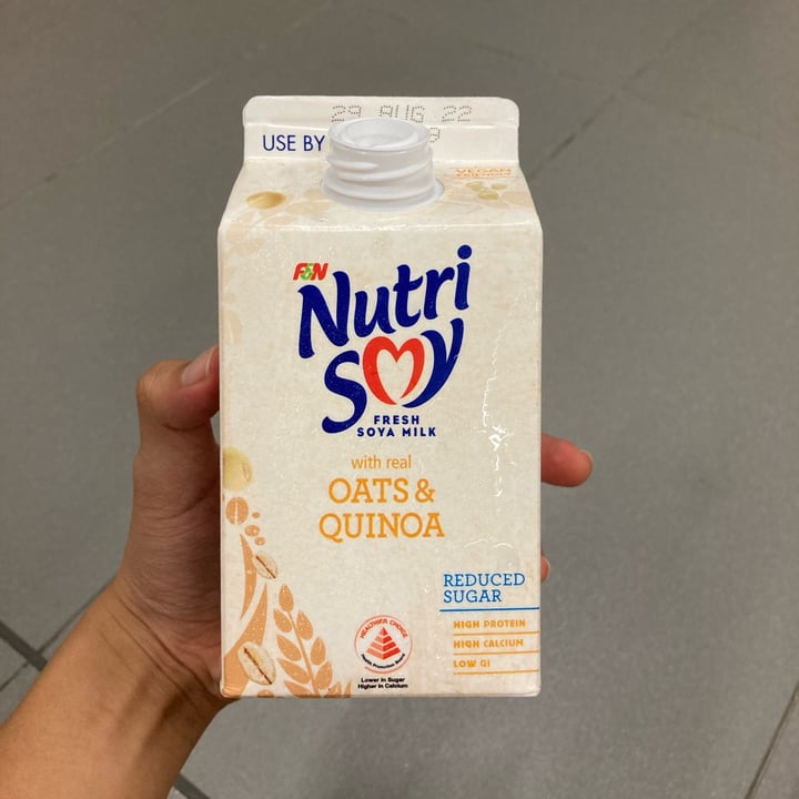 photo of Nutrisoy Oats & Quinoa (Reduced Sugar) shared by @annzhen on  09 Aug 2022 - review
