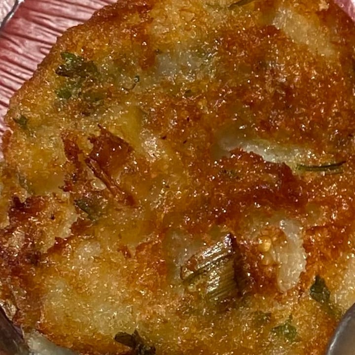 photo of Green Cuisine Potato Fritter shared by @veganmika on  23 May 2021 - review