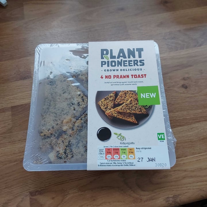 photo of Plant Pioneers No Prawn Toast shared by @charlielouise87 on  26 Jan 2021 - review