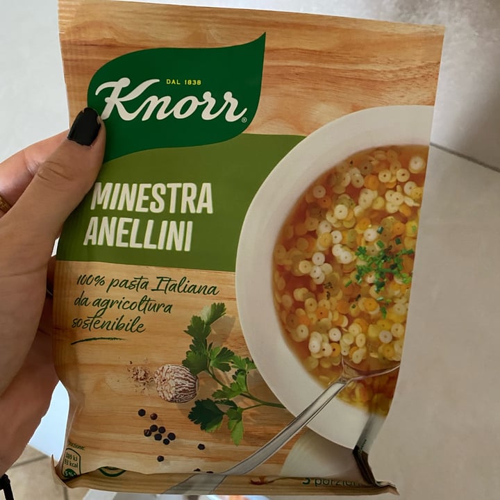 photo of Knorr Minestra Anellini shared by @valebonalda on  12 Jun 2022 - review