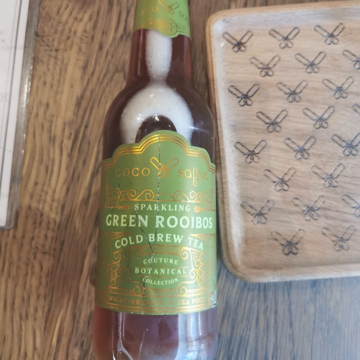 photo of Coco Safar Sea Point Sparking Green Rooibos Tea shared by @veganpower001 on  16 Sep 2020 - review