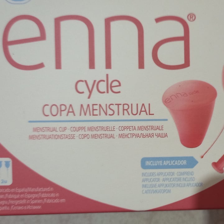 photo of Enna Copa Menstrual shared by @larabc on  03 Feb 2022 - review