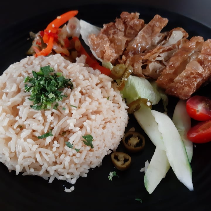 photo of Rice House Vegetarian Chicken Rice shared by @tracypham on  23 Dec 2020 - review
