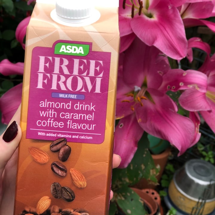 photo of ASDA Free from almond drink with caramel coffee flavour shared by @courts26x on  27 Jul 2020 - review