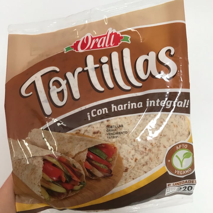 photo of Orali Tortillas con Harina Integral shared by @jjazcuello on  16 Nov 2021 - review