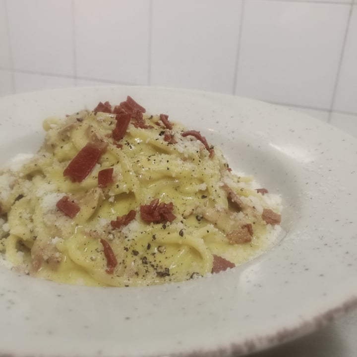 review photo of Buddy Italian Restaurant Cafè Carbonara Vegana shared by @eppurvegano on 09 Sep 2021 - review