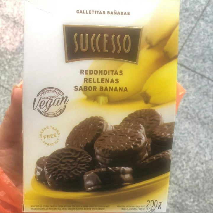 photo of Successo Alfajor De Arroz Con Mousse De Banana shared by @debbyhamra on  21 Jun 2020 - review