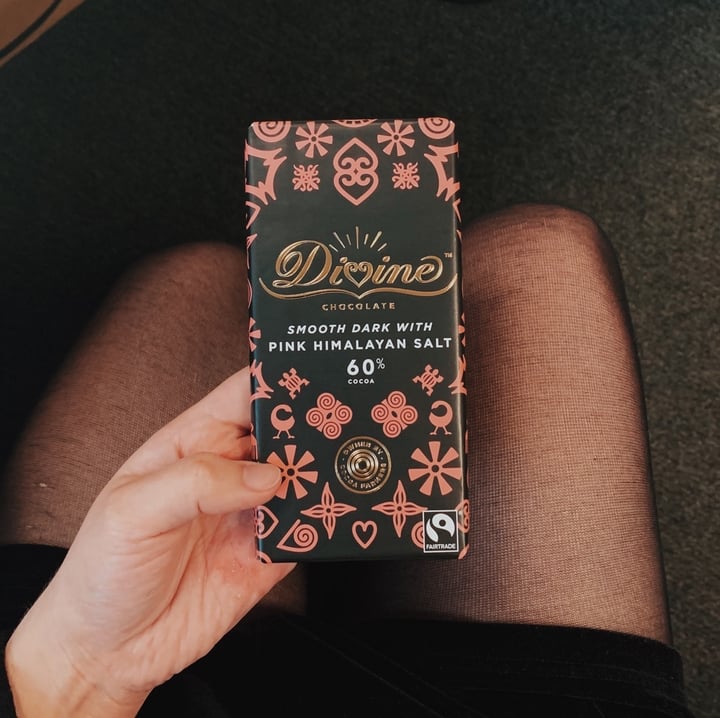 photo of Divine Chocolate Dark Choclate with Pink Himalayan Sea Salt shared by @warmhealer on  05 Mar 2020 - review