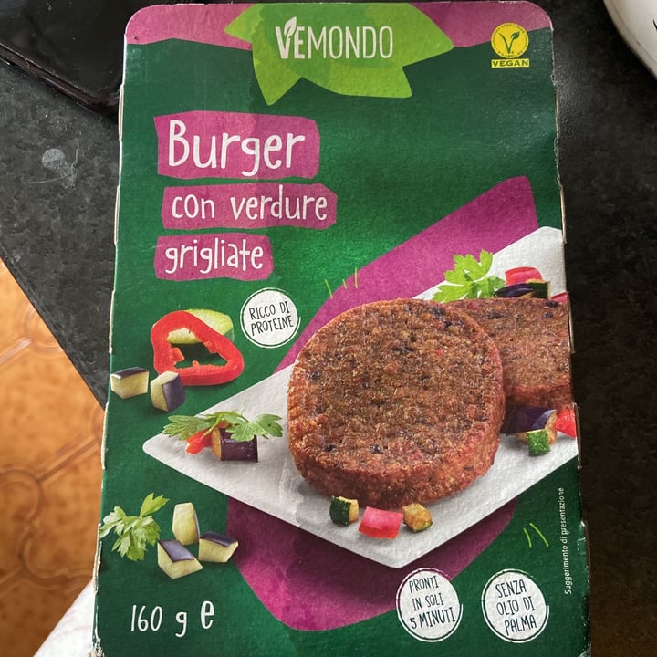 review photo of Vemondo Burger con Verdure Grigliate shared by @novella on 02 Apr 2021 - review